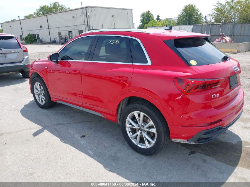 VIN WA1EECF30N1149580 2022 Audi Q3, Premium Plus 45... no.3