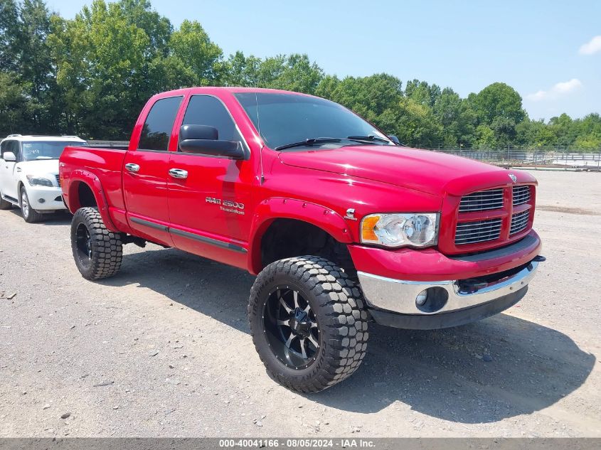 2005 Dodge Ram 2500 Slt/Laramie VIN: 3D7KS28C75G846101 Lot: 40041166