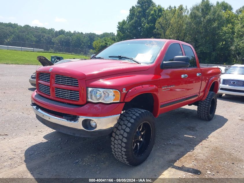 2005 Dodge Ram 2500 Slt/Laramie VIN: 3D7KS28C75G846101 Lot: 40041166