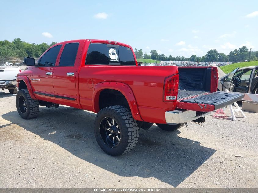 2005 Dodge Ram 2500 Slt/Laramie VIN: 3D7KS28C75G846101 Lot: 40041166