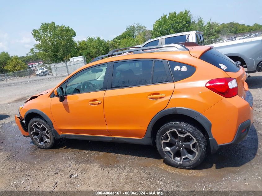 2014 Subaru Xv Crosstrek 2.0I Premium VIN: JF2GPACC6E8260967 Lot: 40041167