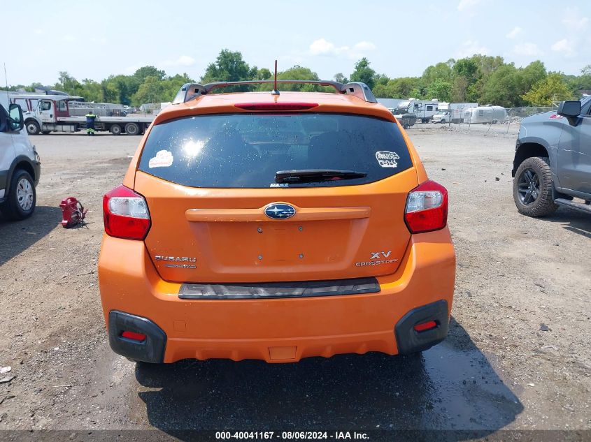 2014 Subaru Xv Crosstrek 2.0I Premium VIN: JF2GPACC6E8260967 Lot: 40041167