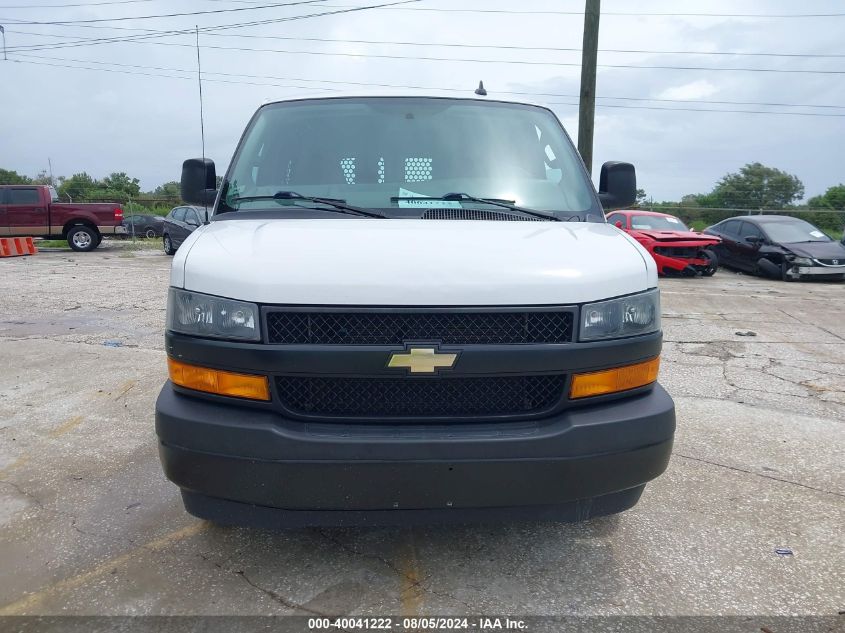 2019 Chevrolet Express 2500 Work Van VIN: 1GCWGAFPXK1143292 Lot: 40041222