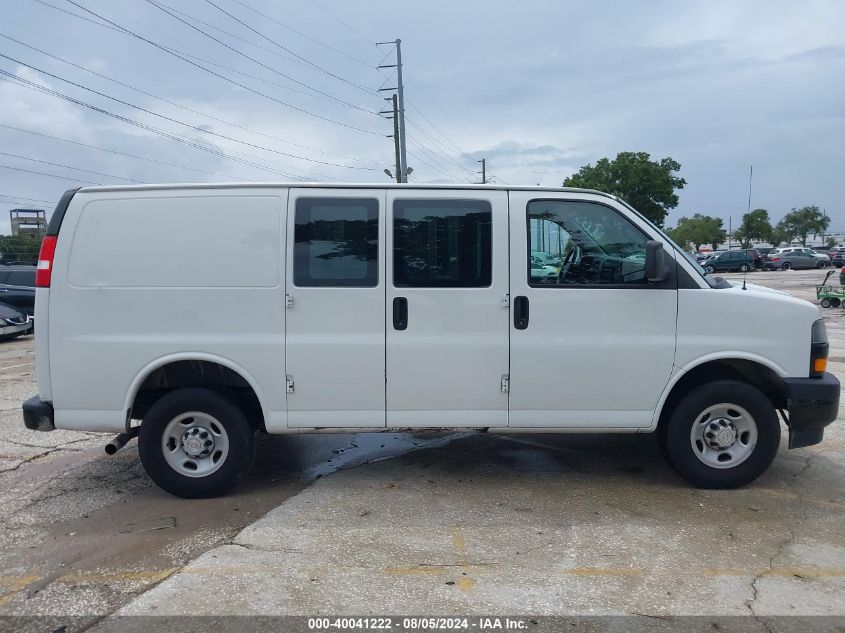 2019 Chevrolet Express 2500 Work Van VIN: 1GCWGAFPXK1143292 Lot: 40041222