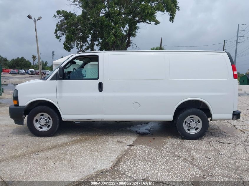 2019 Chevrolet Express 2500 Work Van VIN: 1GCWGAFPXK1143292 Lot: 40041222