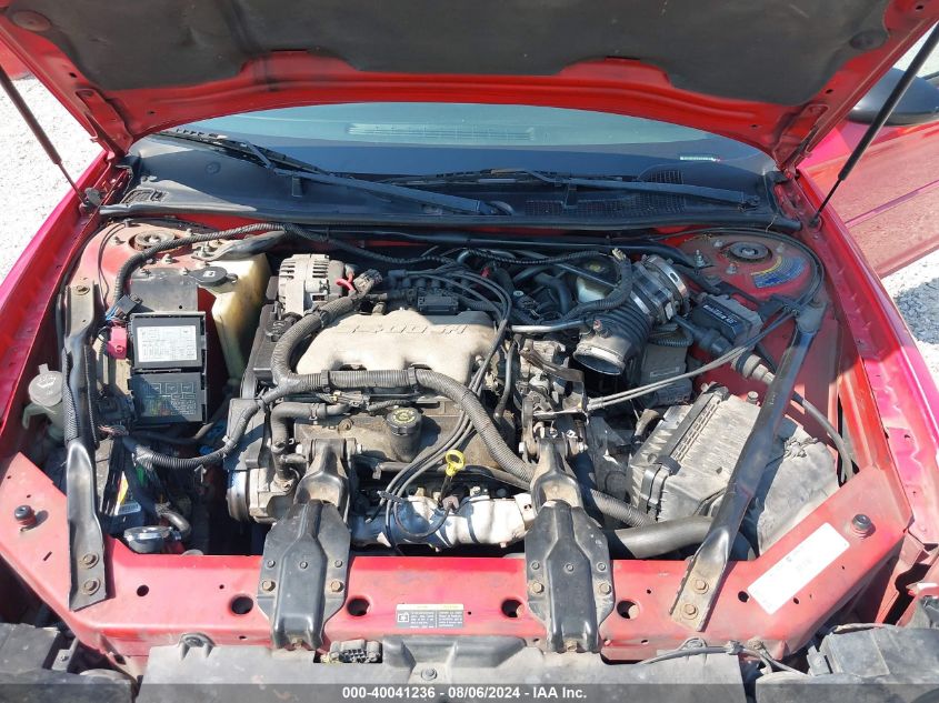 2002 Chevrolet Monte Carlo Ls VIN: 2G1WW12E729236279 Lot: 40041236