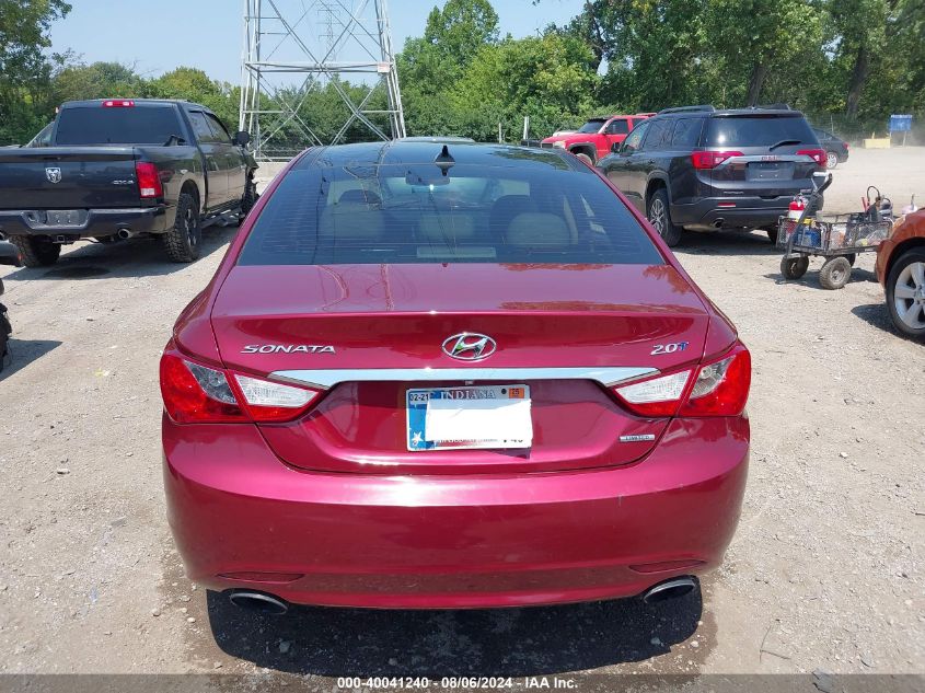 2013 Hyundai Sonata Limited 2.0T VIN: 5NPEC4AB0DH598930 Lot: 40041240