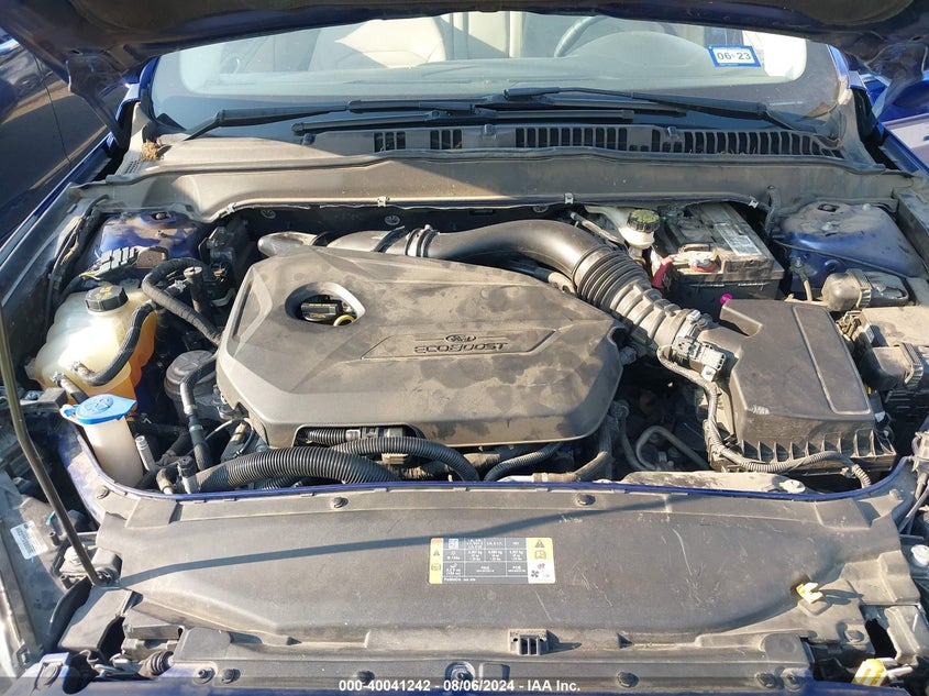 2013 Ford Fusion Se VIN: 3FA6P0HR6DR360412 Lot: 40041242