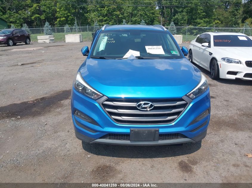 2016 Hyundai Tucson Sport VIN: KM8J3CA25GU153145 Lot: 40041259