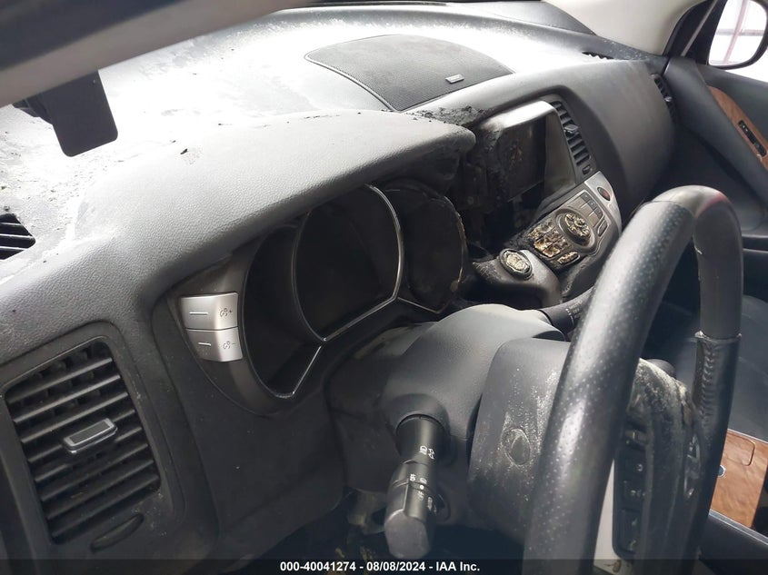 2012 Nissan Murano S/Sl/Le VIN: JN8AZ1MW1CW201250 Lot: 40041274