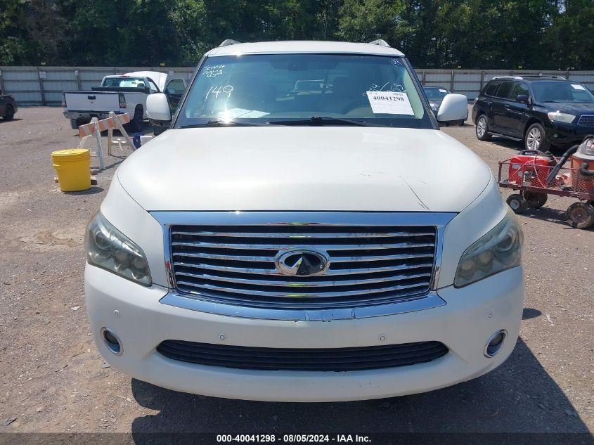 2014 Infiniti Qx80 VIN: JN8AZ2NF1E9553282 Lot: 40041298