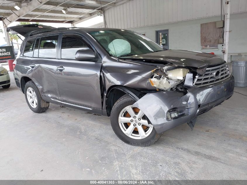 2009 Toyota Highlander VIN: JTEES41AX92127771 Lot: 40041303