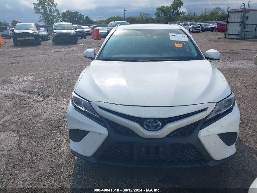 2019 Toyota Camry Hybrid Se VIN: 4T1B21HK4KU521227 Lot: 40041318