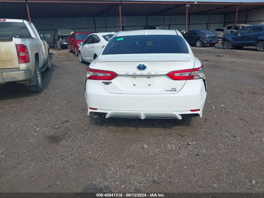 2019 Toyota Camry Hybrid Se VIN: 4T1B21HK4KU521227 Lot: 40041318