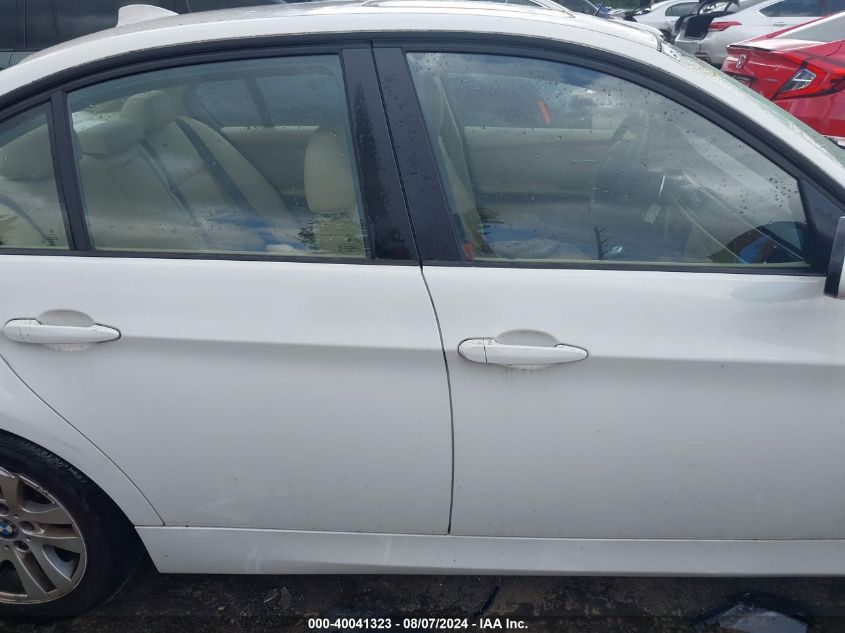 2006 BMW 325I VIN: WBAVB13596KR59226 Lot: 40041323