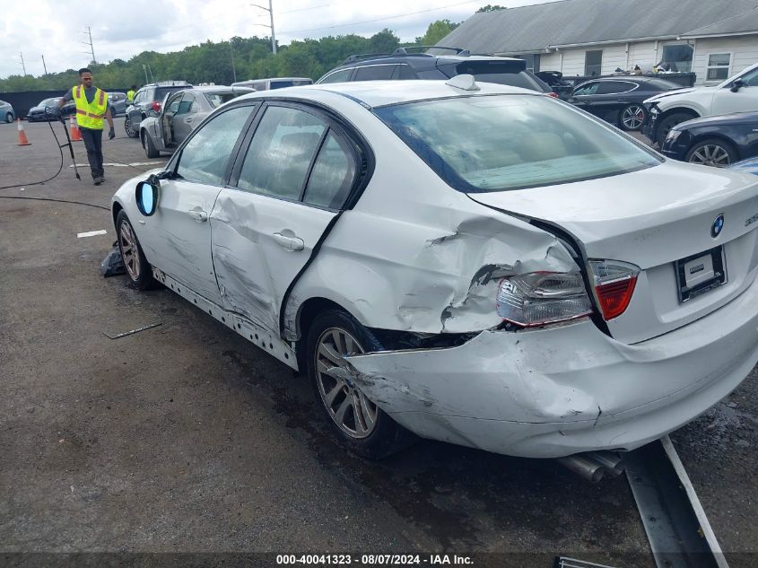 2006 BMW 325I VIN: WBAVB13596KR59226 Lot: 40041323