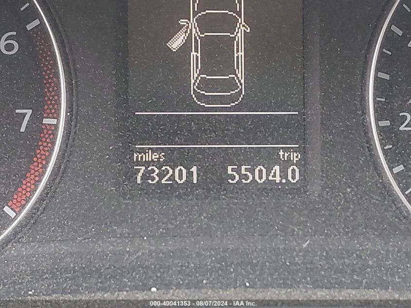 2012 Volkswagen Passat 2.5L Se VIN: 1VWBP7A3XCC027079 Lot: 40041353