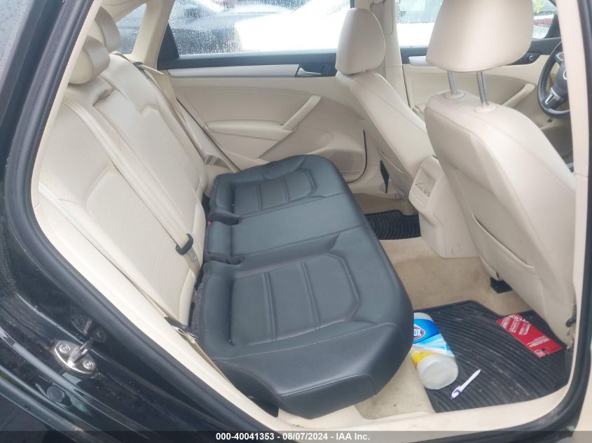 2012 Volkswagen Passat 2.5L Se VIN: 1VWBP7A3XCC027079 Lot: 40041353