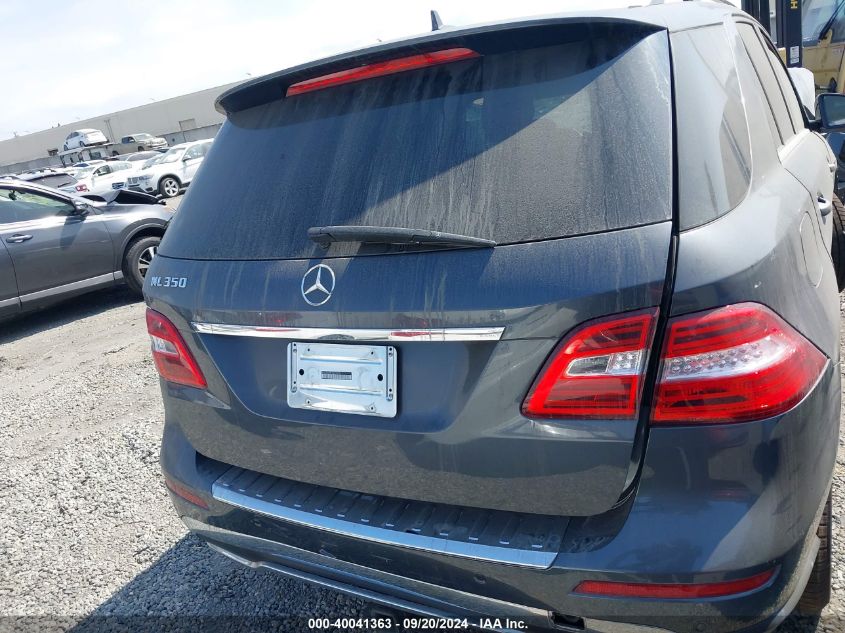 2015 Mercedes-Benz Ml 350 VIN: 4JGDA5JB5FA462676 Lot: 40041363