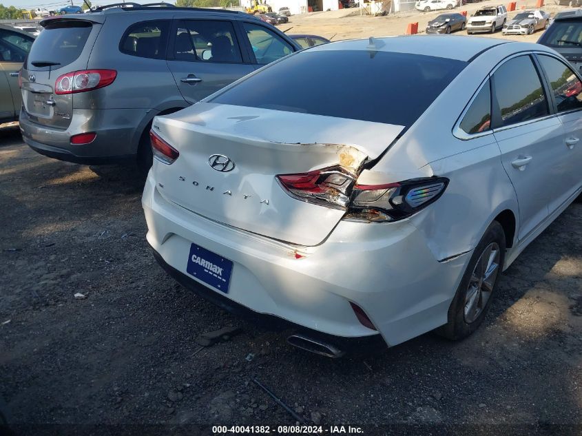 2019 Hyundai Sonata Se VIN: 5NPE24AF3KH744238 Lot: 40041382