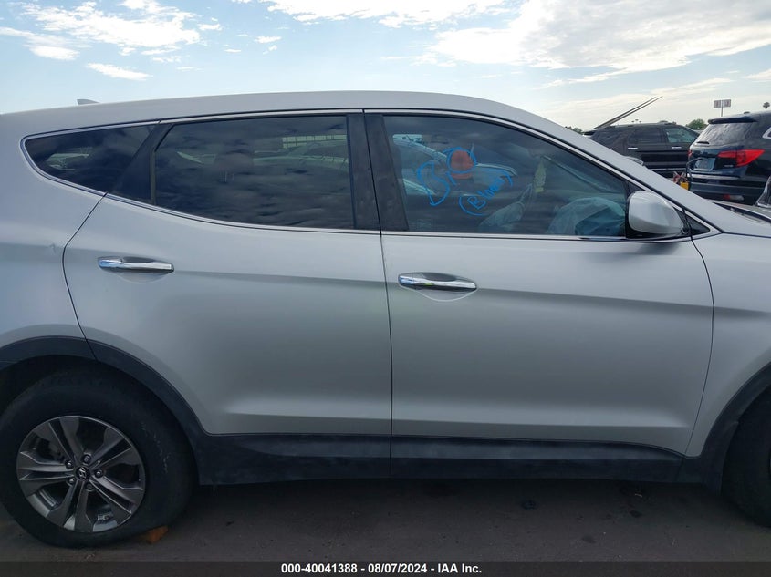 2014 Hyundai Santa Fe Sport 2.4L VIN: 5XYZT3LB5EG218837 Lot: 40041388