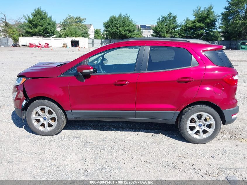 MAJ3S2GE9MC409449 2021 Ford Ecosport Se