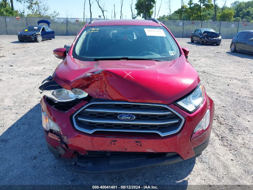 2021 Ford Ecosport Se VIN: MAJ3S2GE9MC409449 Lot: 40041401