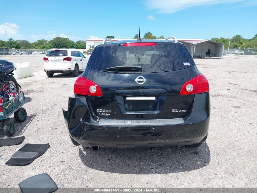 2008 Nissan Rogue Sl VIN: JN8AS58V88W101960 Lot: 40041441