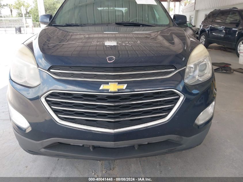 2016 Chevrolet Equinox Lt VIN: 2GNALCEK4G1139268 Lot: 40041448