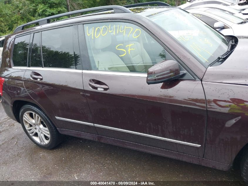 2013 Mercedes-Benz Glk 350 4Matic VIN: WDCGG8JB6DG004604 Lot: 40041470