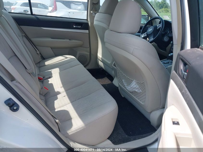 2013 Subaru Legacy 2.5I Premium VIN: 4S3BMBC67D3042890 Lot: 40041471