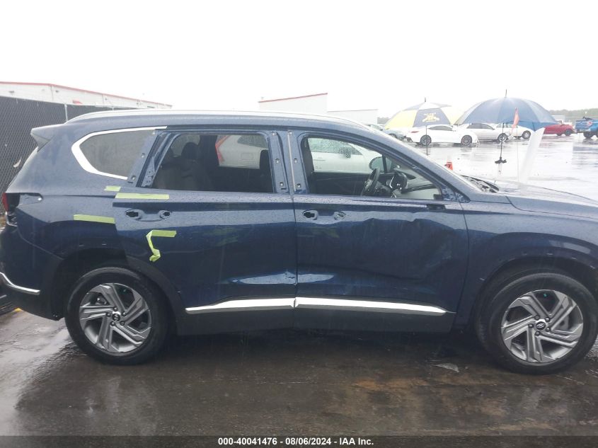 2022 Hyundai Santa Fe Sel VIN: 5NMS24AJ8NH411249 Lot: 40041476