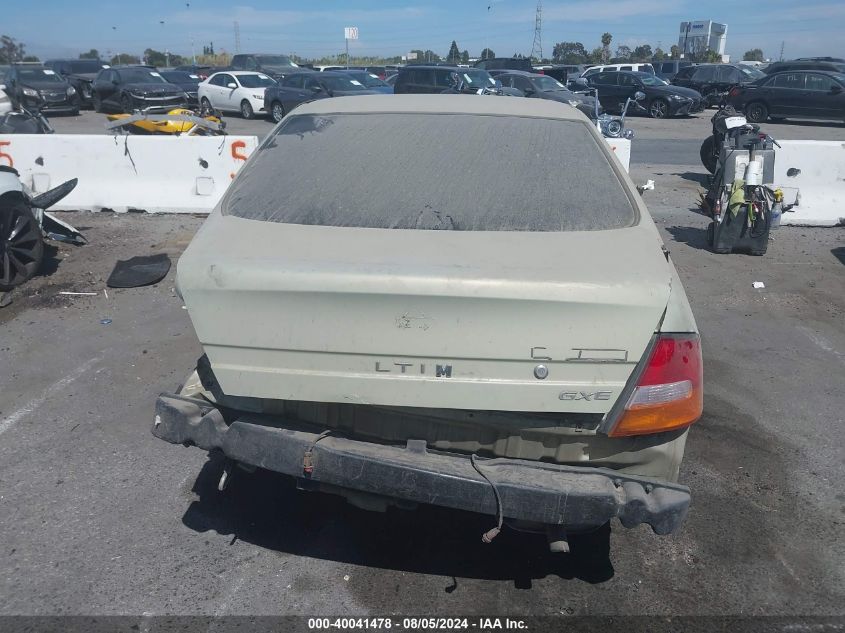 1999 Nissan Altima Gle/Gxe/Se/Se-L/Xe VIN: 1N4DL01D9XC159561 Lot: 40041478