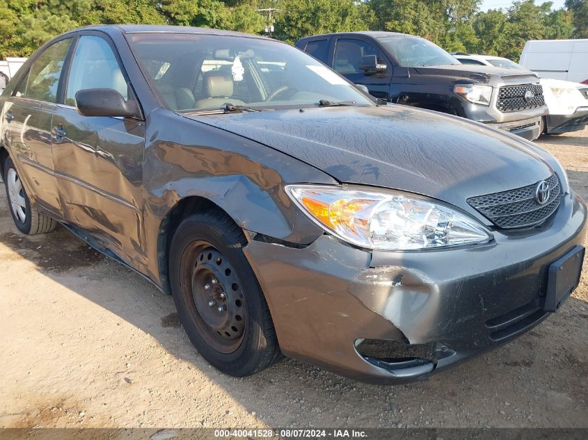 2003 Toyota Camry Le/Xle/Se VIN: 4T1BE30K73U765597 Lot: 40041528