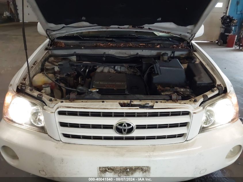 2003 Toyota Highlander Limited V6 VIN: JTEGF21A430083948 Lot: 40041540