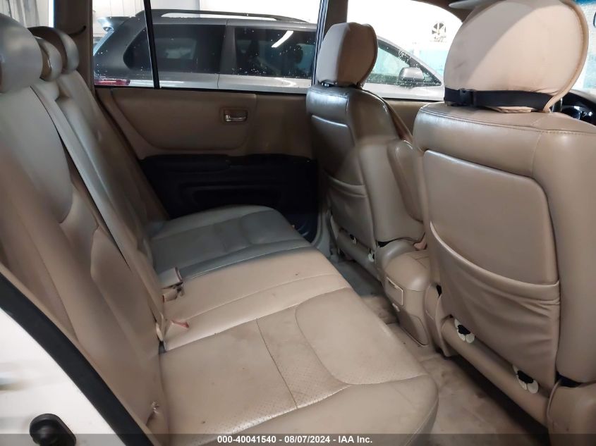 2003 Toyota Highlander Limited V6 VIN: JTEGF21A430083948 Lot: 40041540