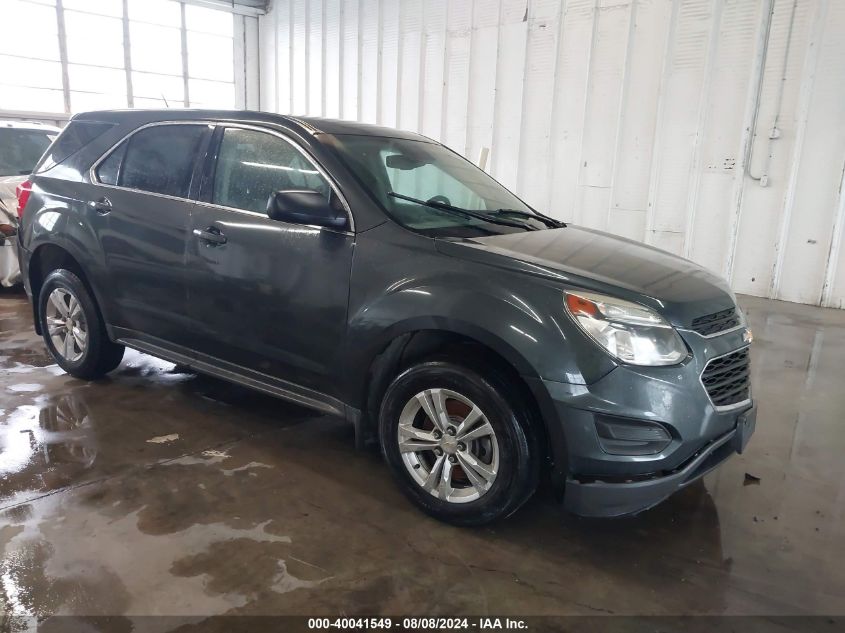 2017 CHEVROLET EQUINOX LS - 2GNALBEK6H1540350