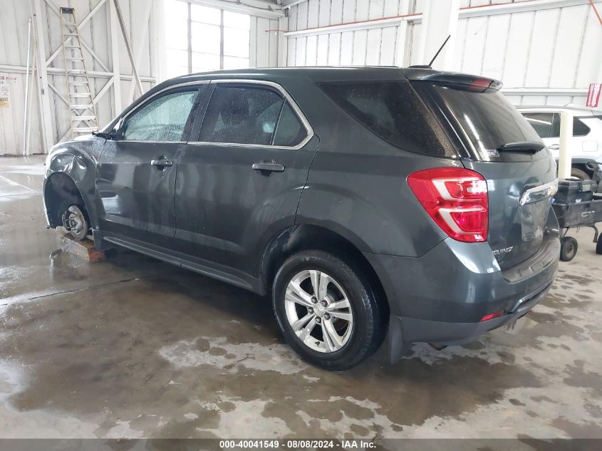 2017 CHEVROLET EQUINOX LS - 2GNALBEK6H1540350