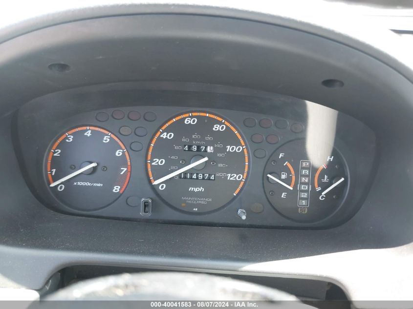 2001 Honda Cr-V Ex VIN: JHLRD18661S030140 Lot: 40041583