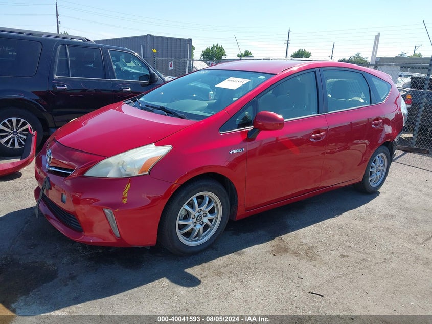 2012 Toyota Prius V Three VIN: JTDZN3EU0C3183568 Lot: 40041593