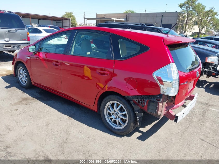 2012 Toyota Prius V Three VIN: JTDZN3EU0C3183568 Lot: 40041593
