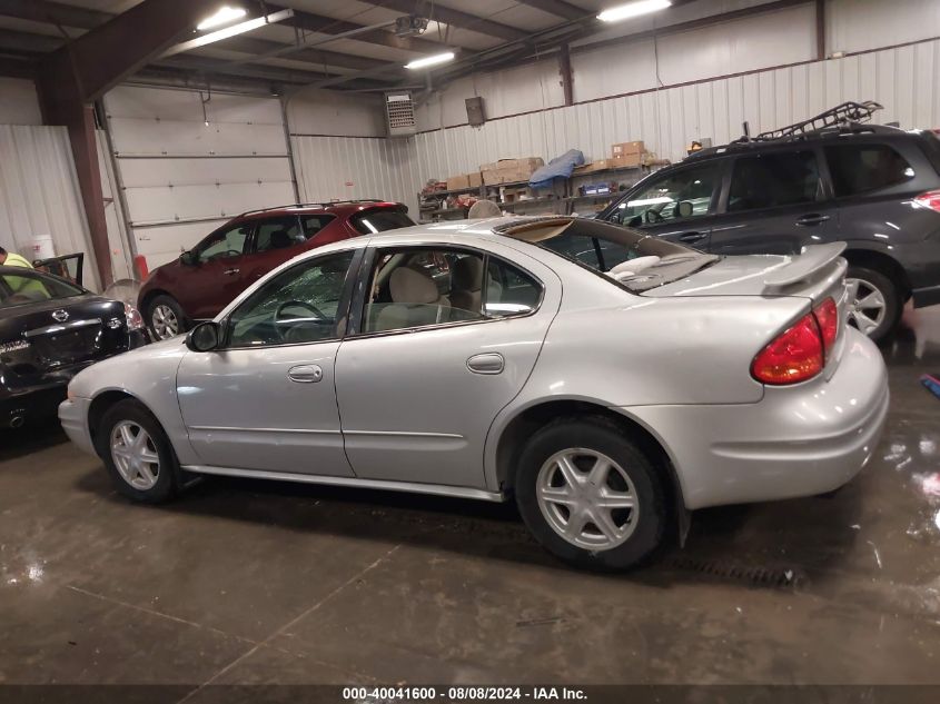 2004 Oldsmobile Alero Gl1 VIN: 1G3NL52FX4C119724 Lot: 40041600