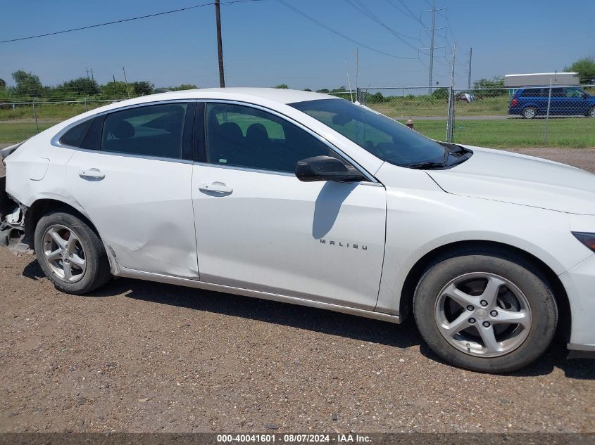 2018 Chevrolet Malibu 1Ls VIN: 1G1ZB5STXJF202812 Lot: 40041601