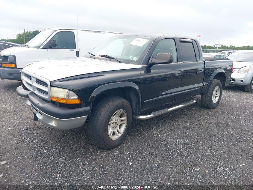 2004 Dodge Dakota Slt VIN: 1D7HG48N34S714128 Lot: 40041612