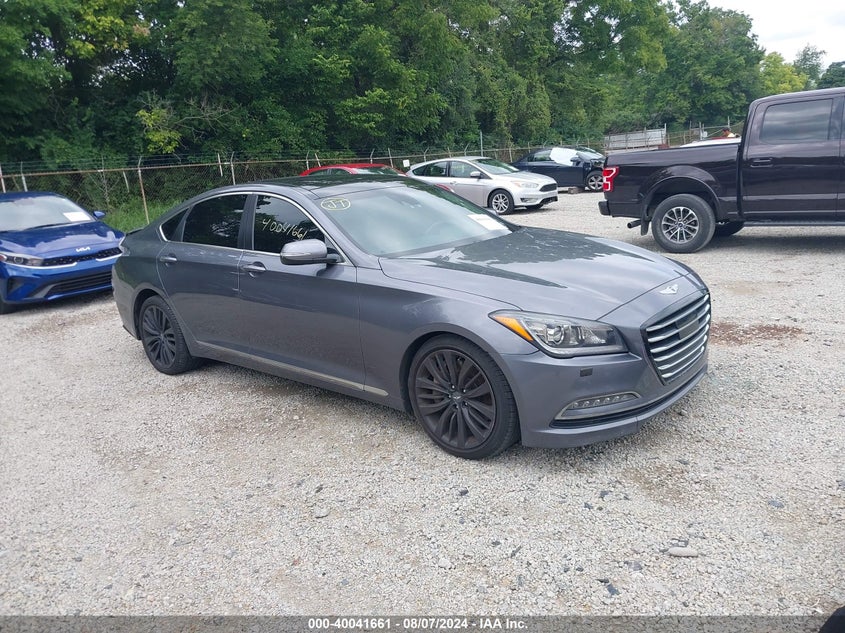 2015 Hyundai Genesis 5.0 VIN: KMHGN4JF8FU053164 Lot: 40041661
