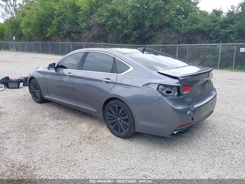 2015 Hyundai Genesis 5.0 VIN: KMHGN4JF8FU053164 Lot: 40041661
