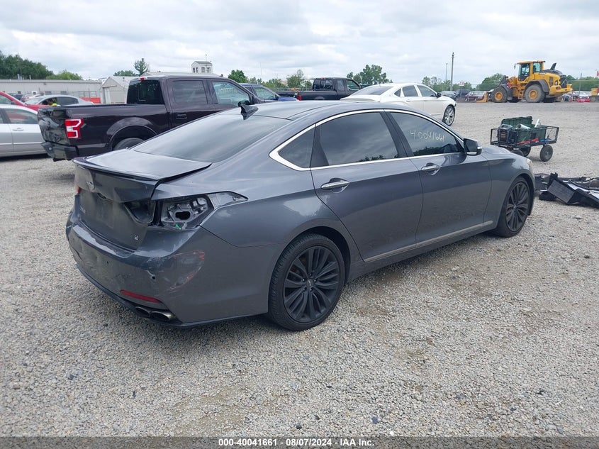 2015 Hyundai Genesis 5.0 VIN: KMHGN4JF8FU053164 Lot: 40041661