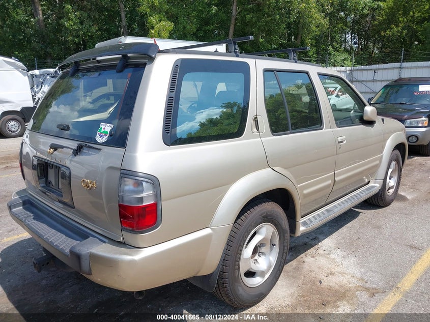 1998 Infiniti Qx4 VIN: JNRAR05YXWW023395 Lot: 40041665