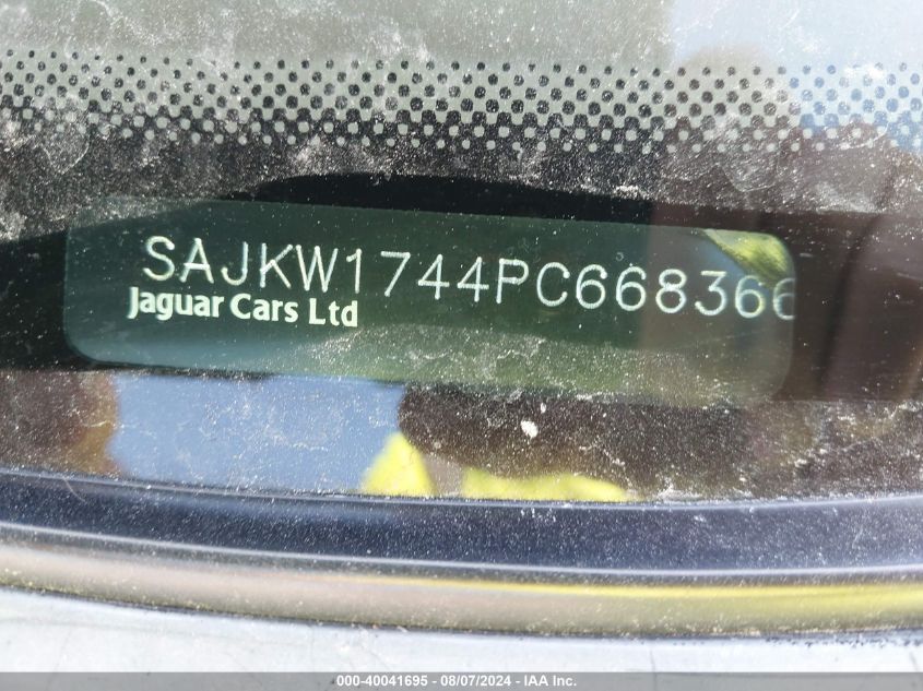 1993 Jaguar Xj6 Vanden Plas VIN: SAJKW1744PC668366 Lot: 40041695