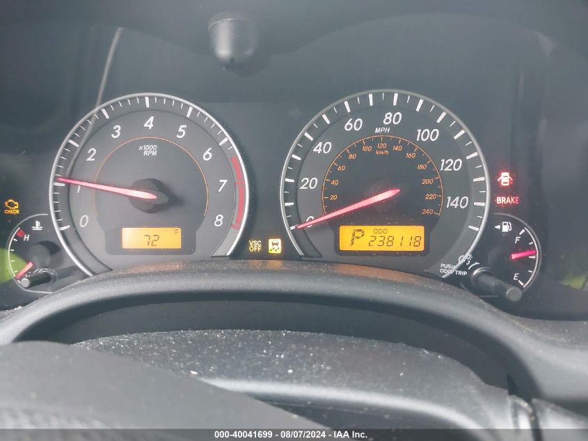 2010 Toyota Corolla S VIN: 2T1BU4EE4AC418478 Lot: 40041699